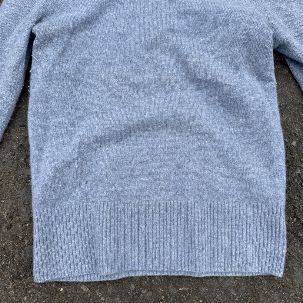 Saks‎ fifth avenue 100% cashmere blue sweater  XS - Picture 5 of 12